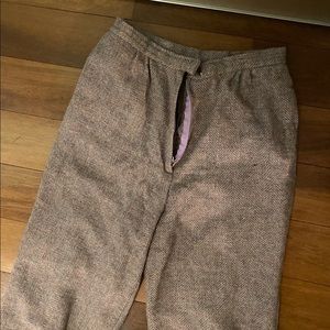 Lavender Wool Trousers